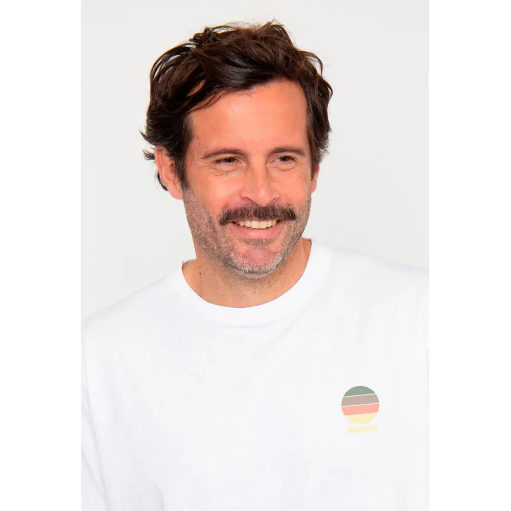 Discount Tee-shirt Mike Sunset White Tee Shirt
