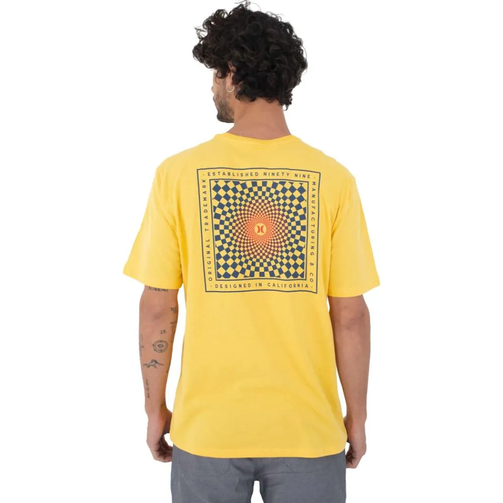 Tee Shirt<Hurley Tee-shirt Evd Checked Out Sunspit