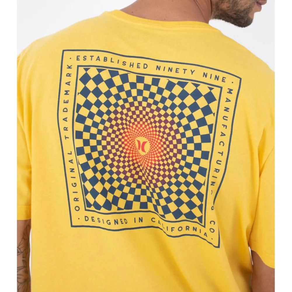 Tee Shirt<Hurley Tee-shirt Evd Checked Out Sunspit