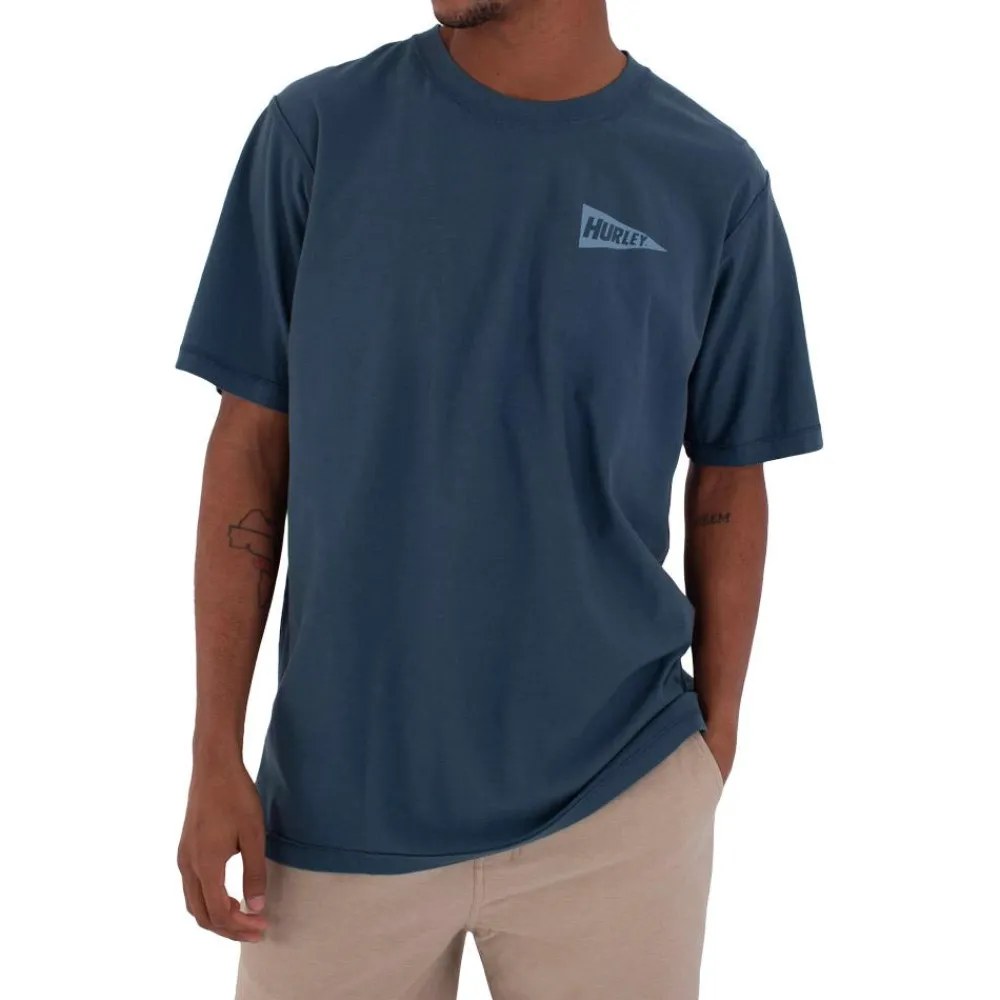 Tee Shirt<Hurley Tee-shirt M Sider FP Short Sleeve Tee Shirt Reversible Submarine