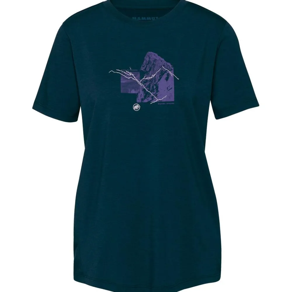 Tee Shirt<Mammut Tee-shirt Mountain Tee Shirt W Marine