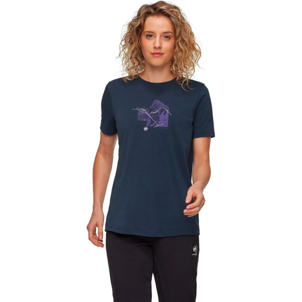 Tee Shirt<Mammut Tee-shirt Mountain Tee Shirt W Marine