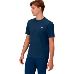 Tee Shirt<Norrona Tee-shirt 29 Cotton Viking Patch T Shirt Indigo Night