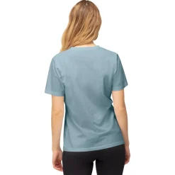 Tee Shirt|T-Shirt Randonnée<Norrona Tee-shirt 29 Cotton Vikinghead Embroidery W's Tourmaline