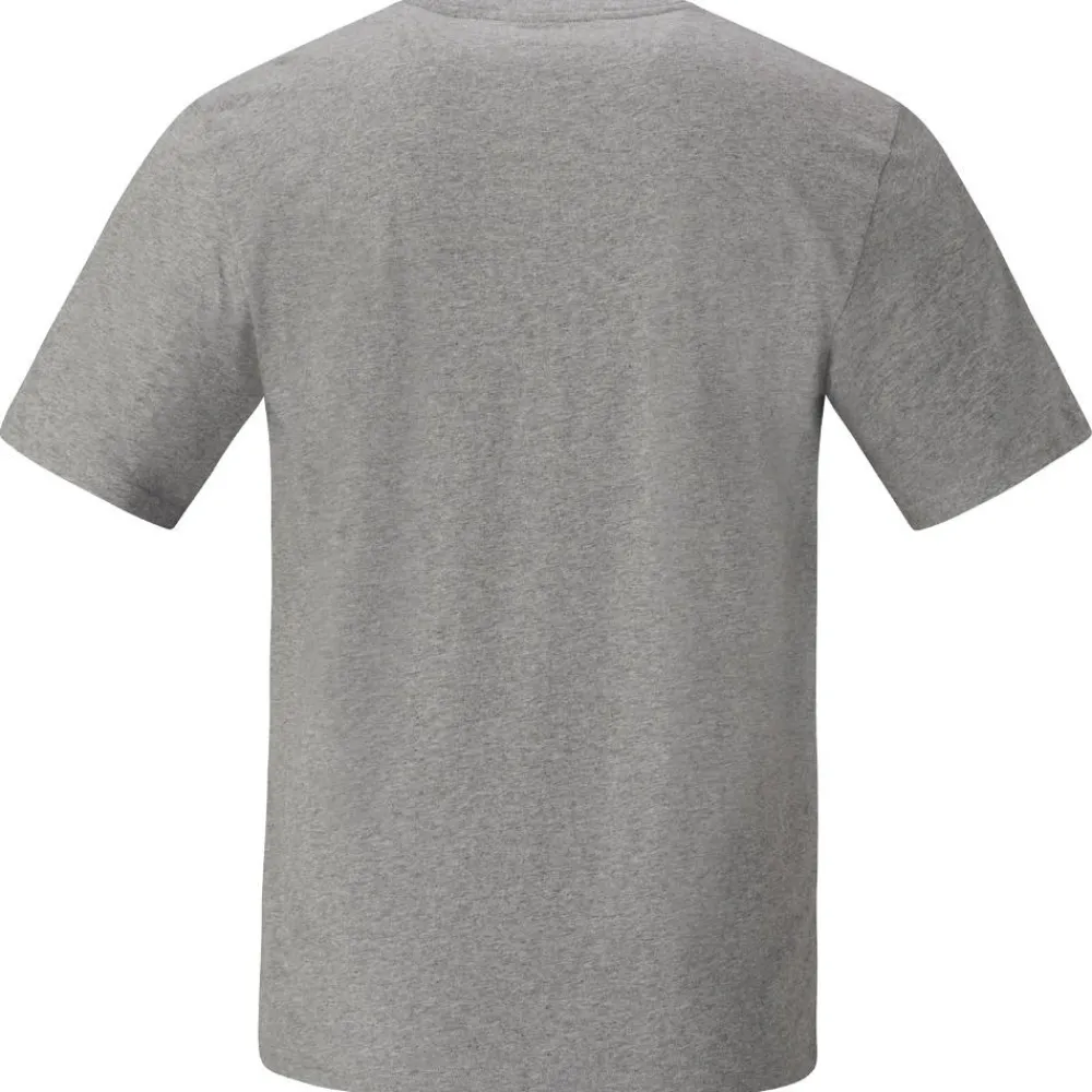 Hot Tee-shirt 29 Cotton Viking Patch T Shirt Grey Melange Tee Shirt
