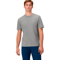 Hot Tee-shirt 29 Cotton Viking Patch T Shirt Grey Melange Tee Shirt
