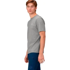 Hot Tee-shirt 29 Cotton Viking Patch T Shirt Grey Melange Tee Shirt