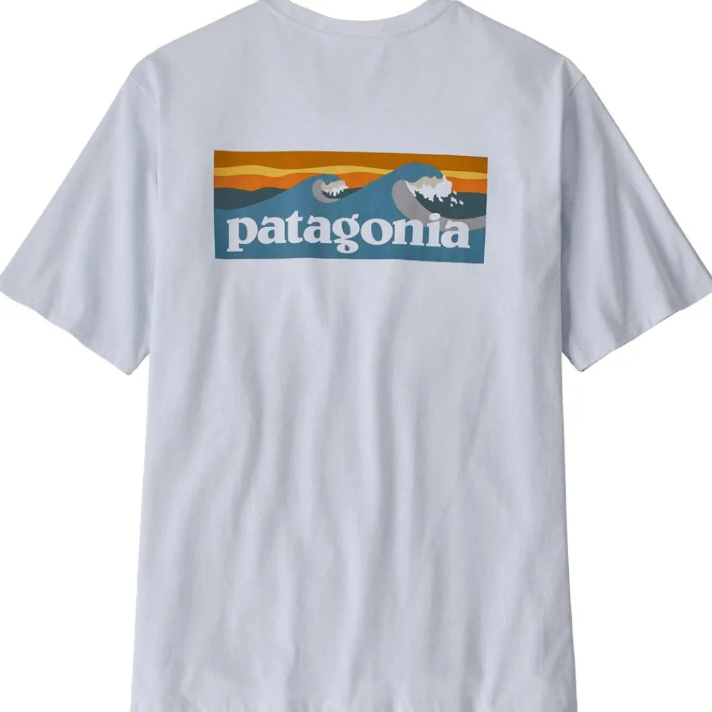 Online Tee-shirt Boardshort Logo Pocket Responsibili-Tee White Tee Shirt