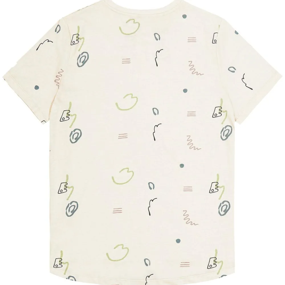 Outlet Tee-shirt Aulden Algae Bloom Print Tee Shirt