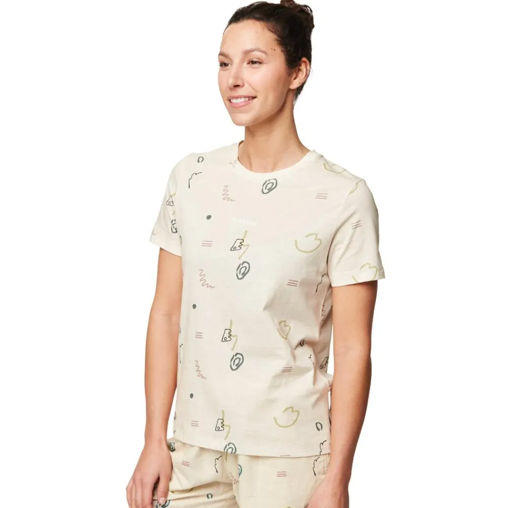 Outlet Tee-shirt Aulden Algae Bloom Print Tee Shirt