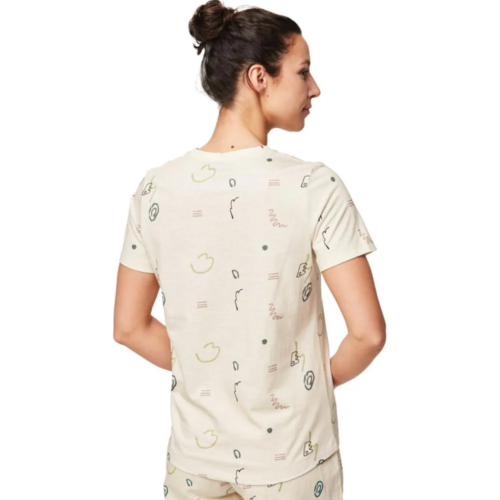 Outlet Tee-shirt Aulden Algae Bloom Print Tee Shirt