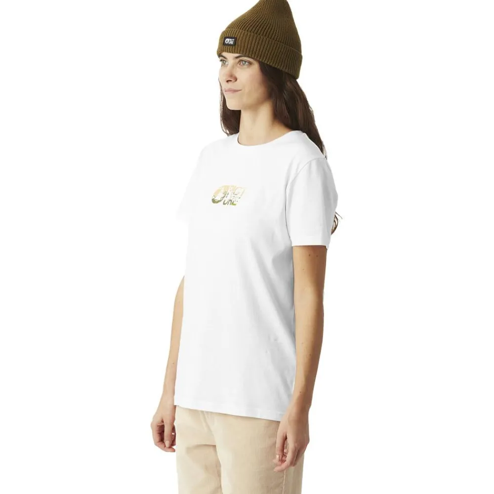 Tee Shirt<Picture Tee-shirt Basement Tee White