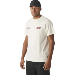 Tee Shirt<Picture Tee-shirt Dad & Son Chamonix Natural White