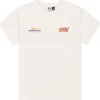 Clearance Tee-shirt Dad & Son Patagonie Natural White Tee Shirt