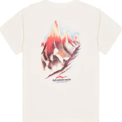Clearance Tee-shirt Dad & Son Patagonie Natural White Tee Shirt