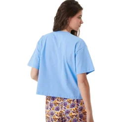 New Tee-shirt Keynee Tee Shirt Vista Blue Tee Shirt
