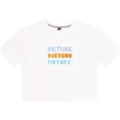 Tee Shirt<Picture Tee-shirt Keynee White
