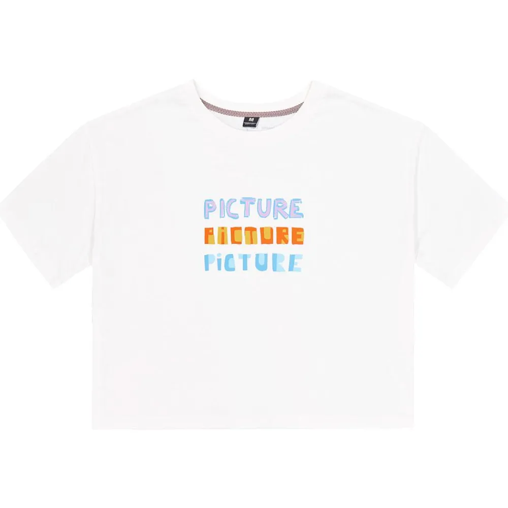 Tee Shirt<Picture Tee-shirt Keynee White