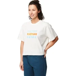 Tee Shirt<Picture Tee-shirt Keynee White