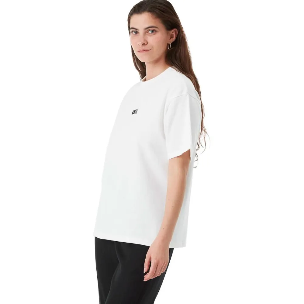 Online Tee-shirt Maogany White Tee Shirt