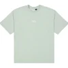 Tee Shirt<Picture Tee-shirt Maogany Cloudy Blue