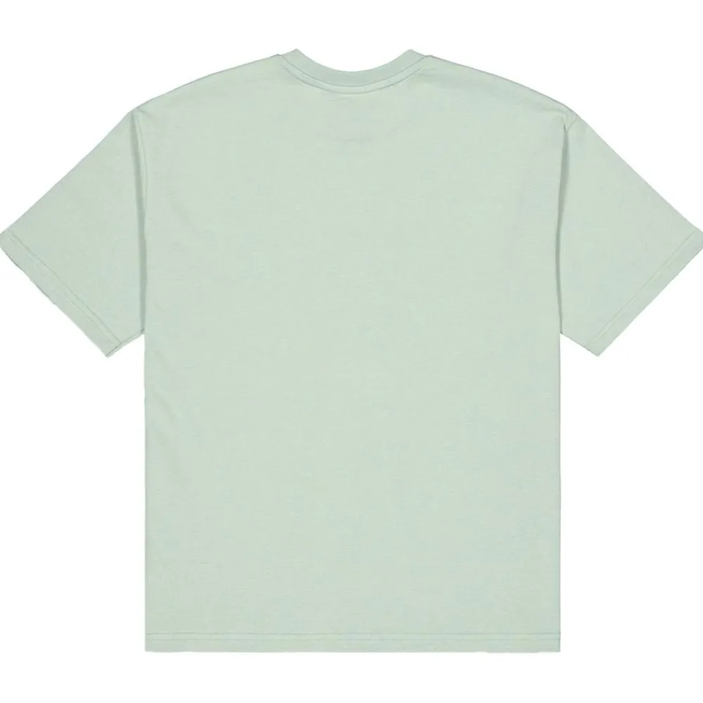 Tee Shirt<Picture Tee-shirt Maogany Cloudy Blue