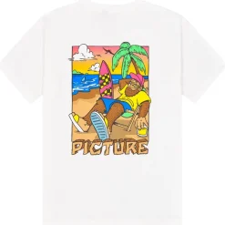 Tee Shirt<Picture Tee-shirt Squatchy Tee Shirt White
