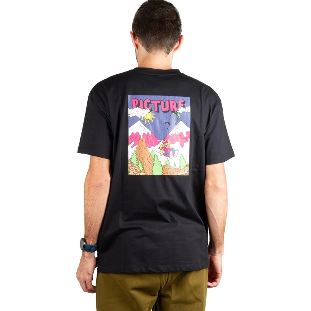 Tee Shirt<Picture Tee-shirt Tonic Banie Black