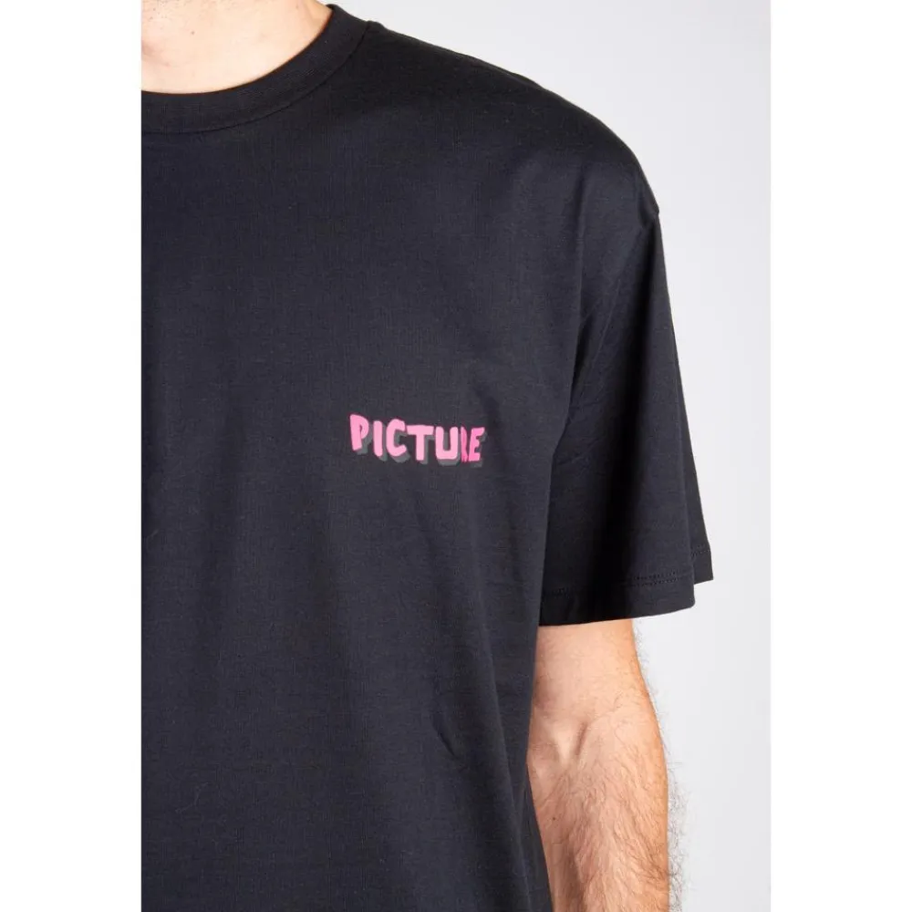 Tee Shirt<Picture Tee-shirt Tonic Banie Black