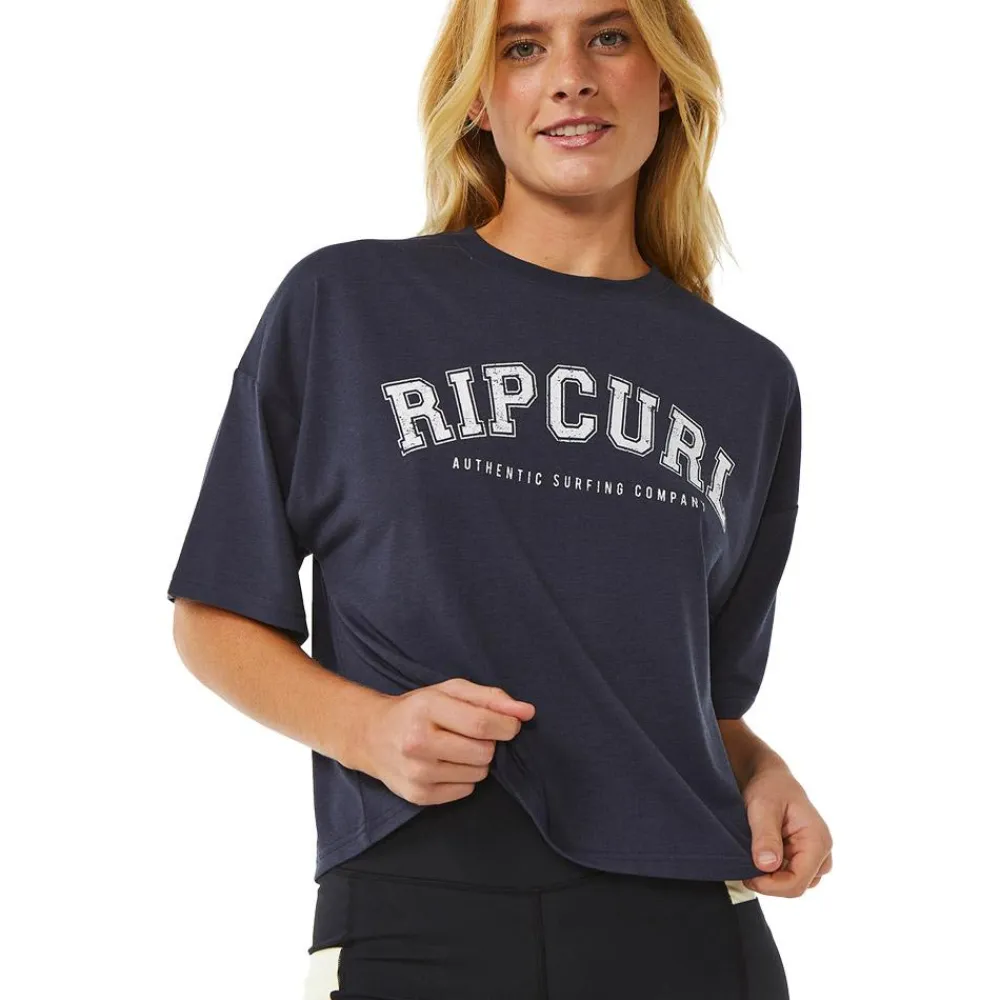 Tee Shirt<Rip Curl Tee-shirt RSS Crop Tee Navy