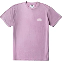 Tee Shirt<Vissla Tee-shirt Unlimited Cosmic Wash Short Sleeve Plum