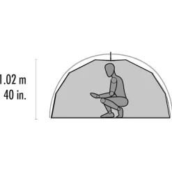 Discount Tente Elixir 2 Gray Tente Igloo|Tente 2 Places