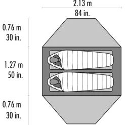 Discount Tente Elixir 2 Gray Tente Igloo|Tente 2 Places