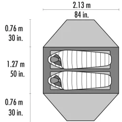 Tente Igloo|Tente 2 Places<MSR Tente Elixir 2 Green