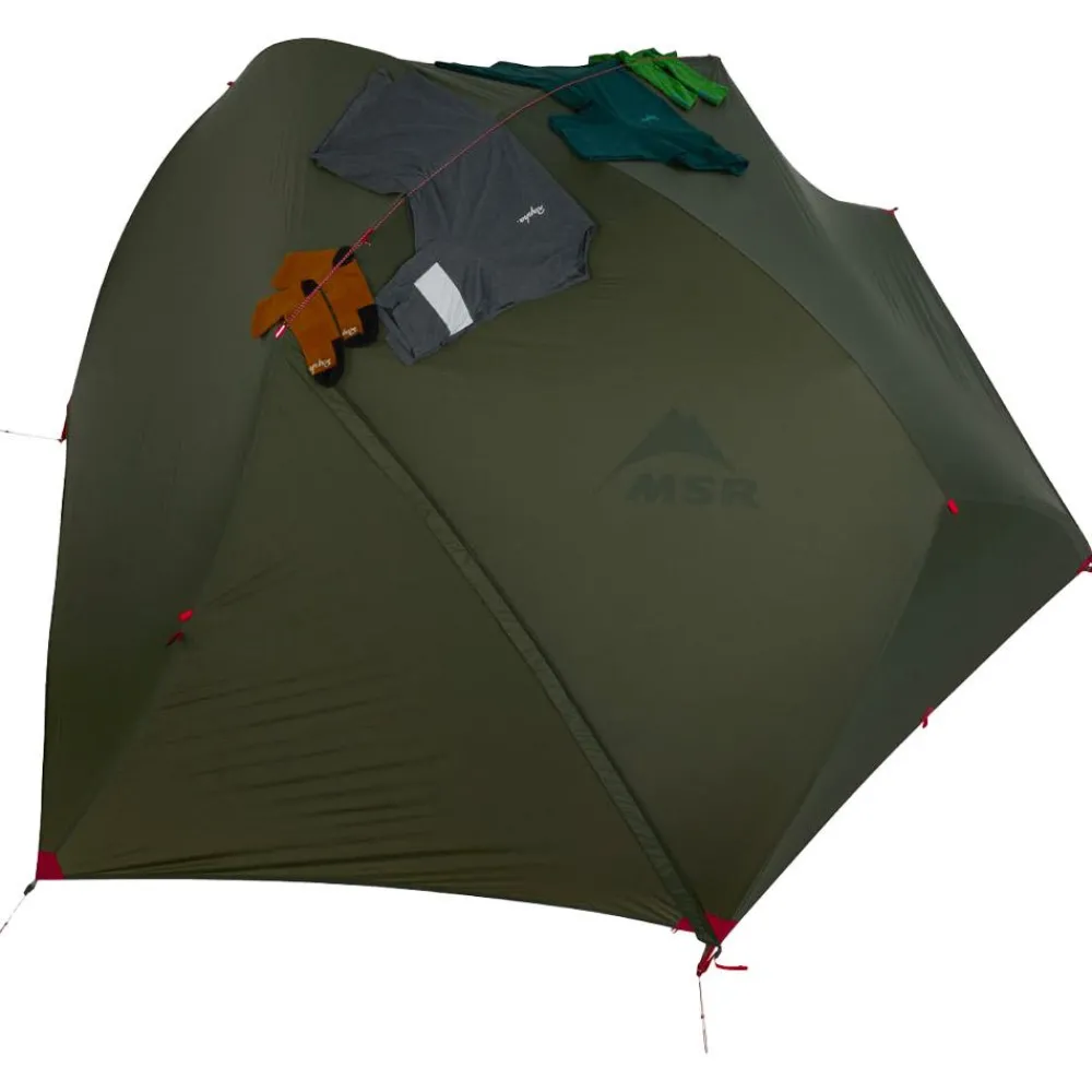 Tente 2 Places|Tente Tunnel<MSR Tente Hubba Hubba Bikepack II Green