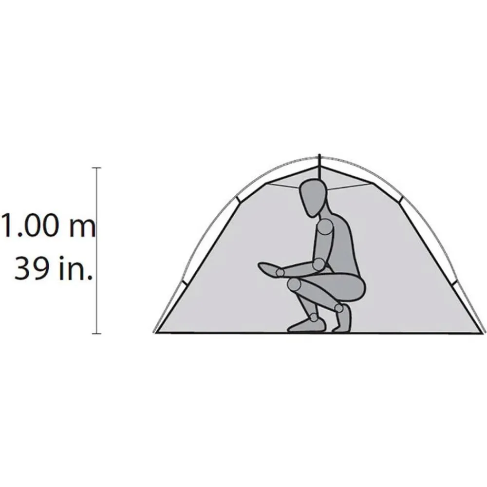 Tente Hubba Hubba Nx Green Tente Igloo|Tente 2 Places