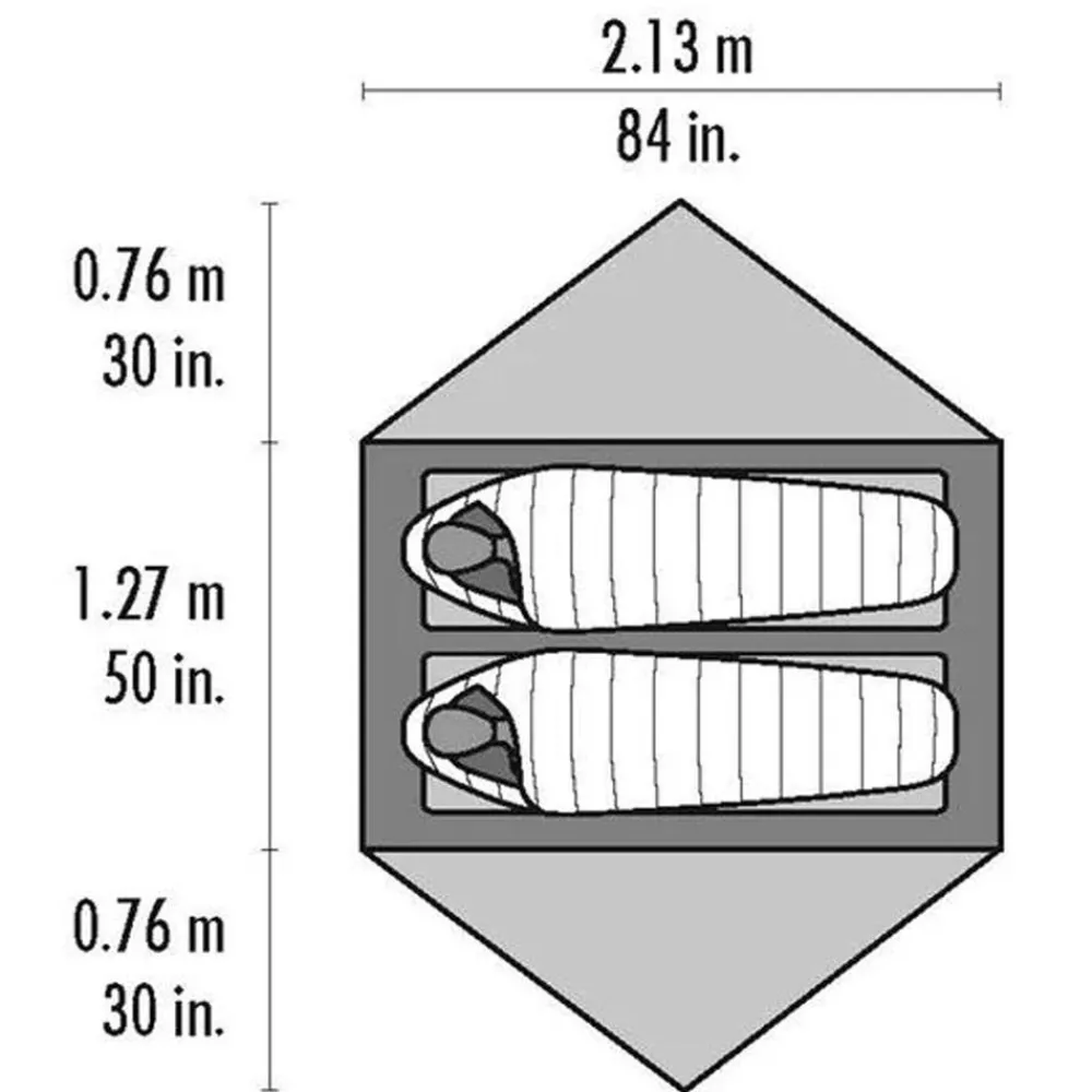 Tente Hubba Hubba Nx Green Tente Igloo|Tente 2 Places