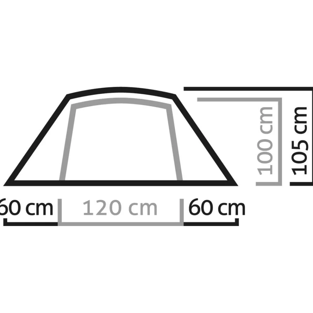 Tente Igloo|Tente 2 Places<Salewa Tente Denali II Cactus Grey