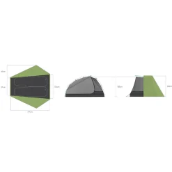 Tente Igloo|Tente 2 Places<Sea To Summit Tente Alto Tr2 Green