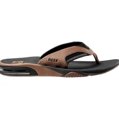 Chaussures Lifestyle<Reef Tongs  Fanning Prints Black Tan