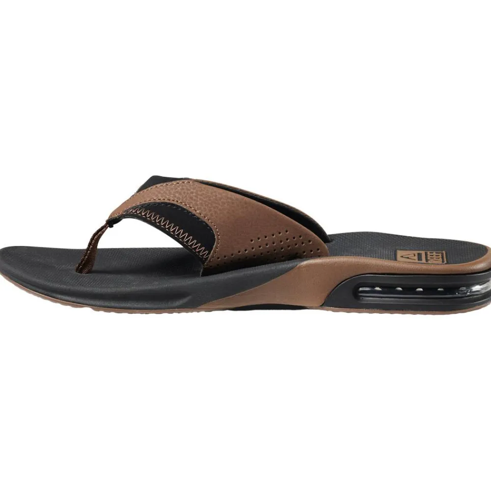 Chaussures Lifestyle<Reef Tongs Fanning Prints Black Tan