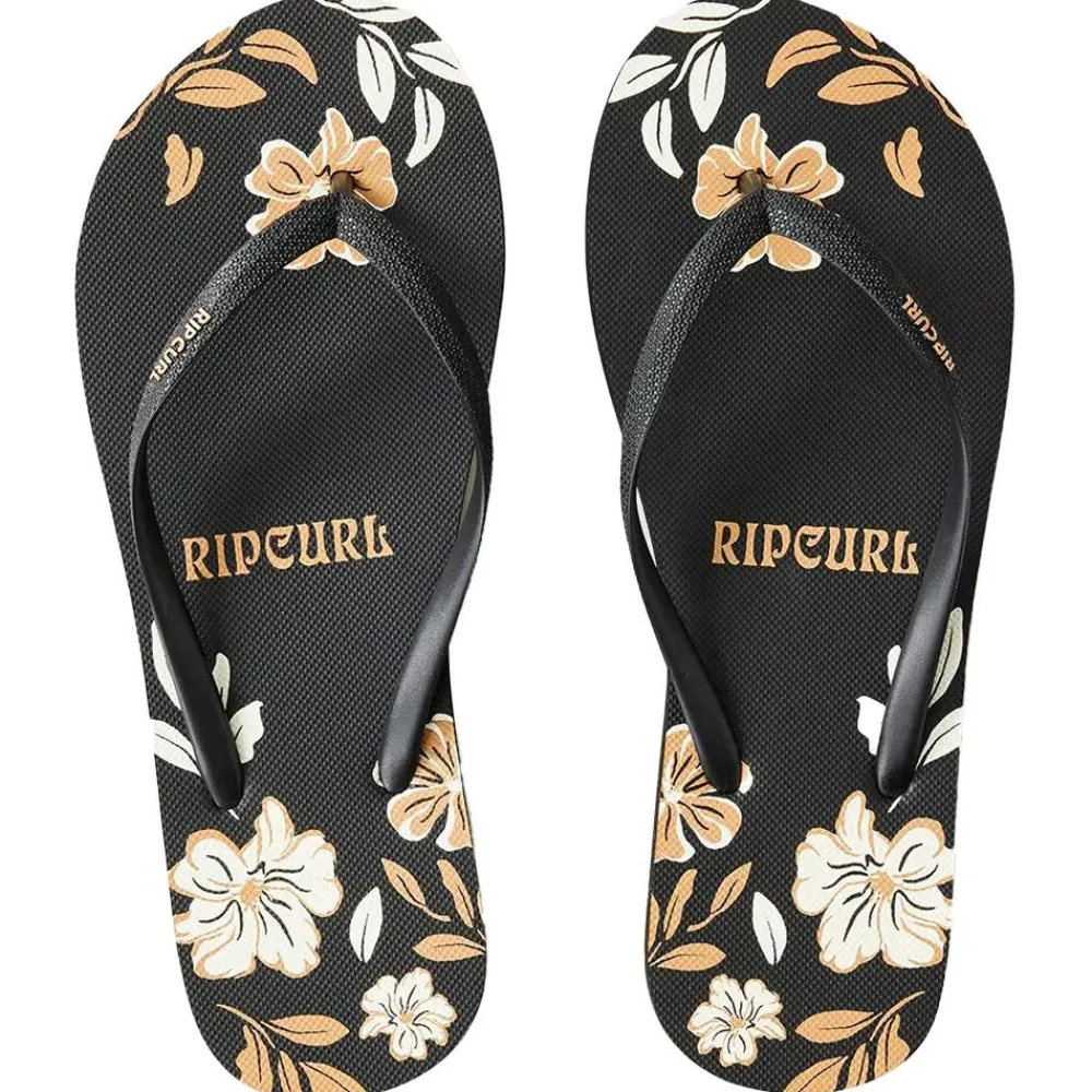 Tongs Mixed Bloom Open Toe Black Chaussures Lifestyle