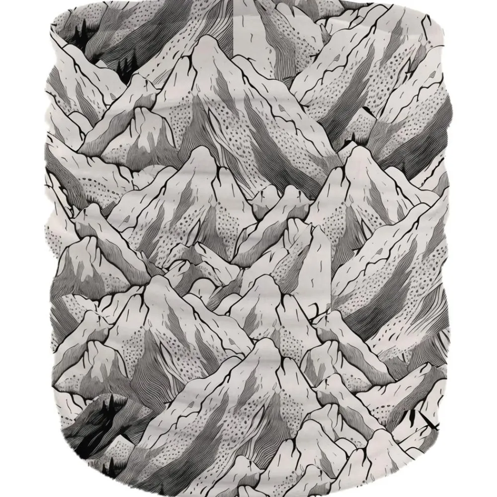 Discount Tour de cou Light Neckwear Relief N&B Tour De Cou Et Cagoule
