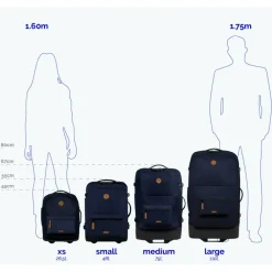 Clearance Valise Soft Suitcase Small 40L Maupiti Sac De Voyage