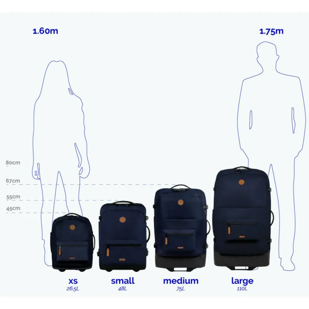 Hot Valise Soft Suitcase Medium 75L Berlin Sac De Voyage