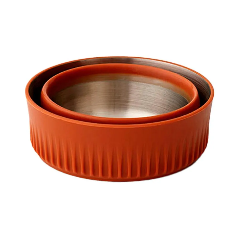 Online Verre Detour Stainless Steel Collapsible Mug Brown Vaisselle Camping