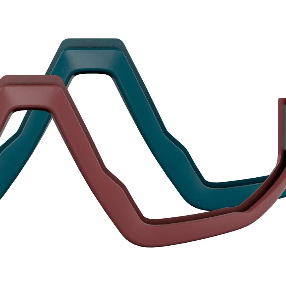 Clearance Verres de rechange Fusion Jawbones Packages Burgendy Petrol Lunettes, Visières