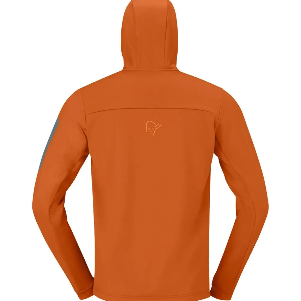New Veste d’alpinisme Falketind Warm 2 Stretch Hood M Gold Flame Veste Alpinisme