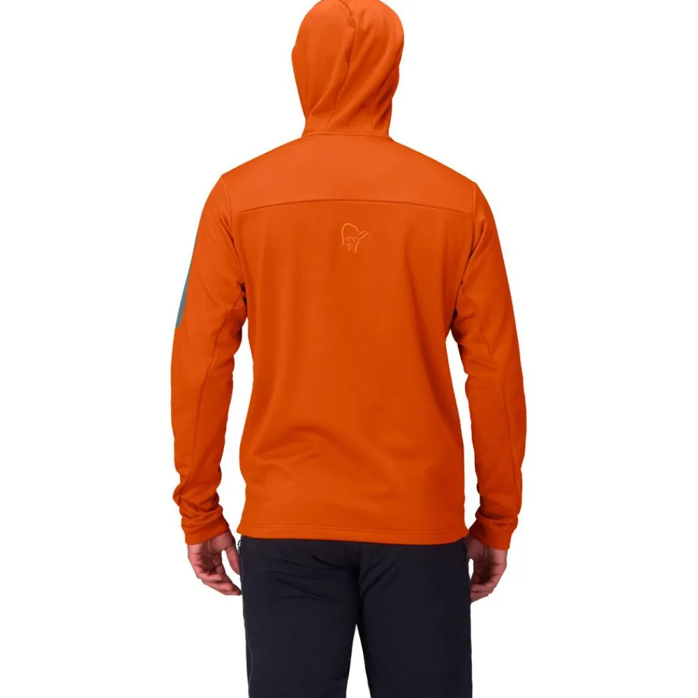 New Veste d’alpinisme Falketind Warm 2 Stretch Hood M Gold Flame Veste Alpinisme