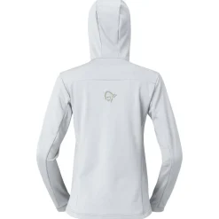 Veste Alpinisme<Norrona Veste d’alpinisme Falketind Warm 2 Stretch Hood Snow White